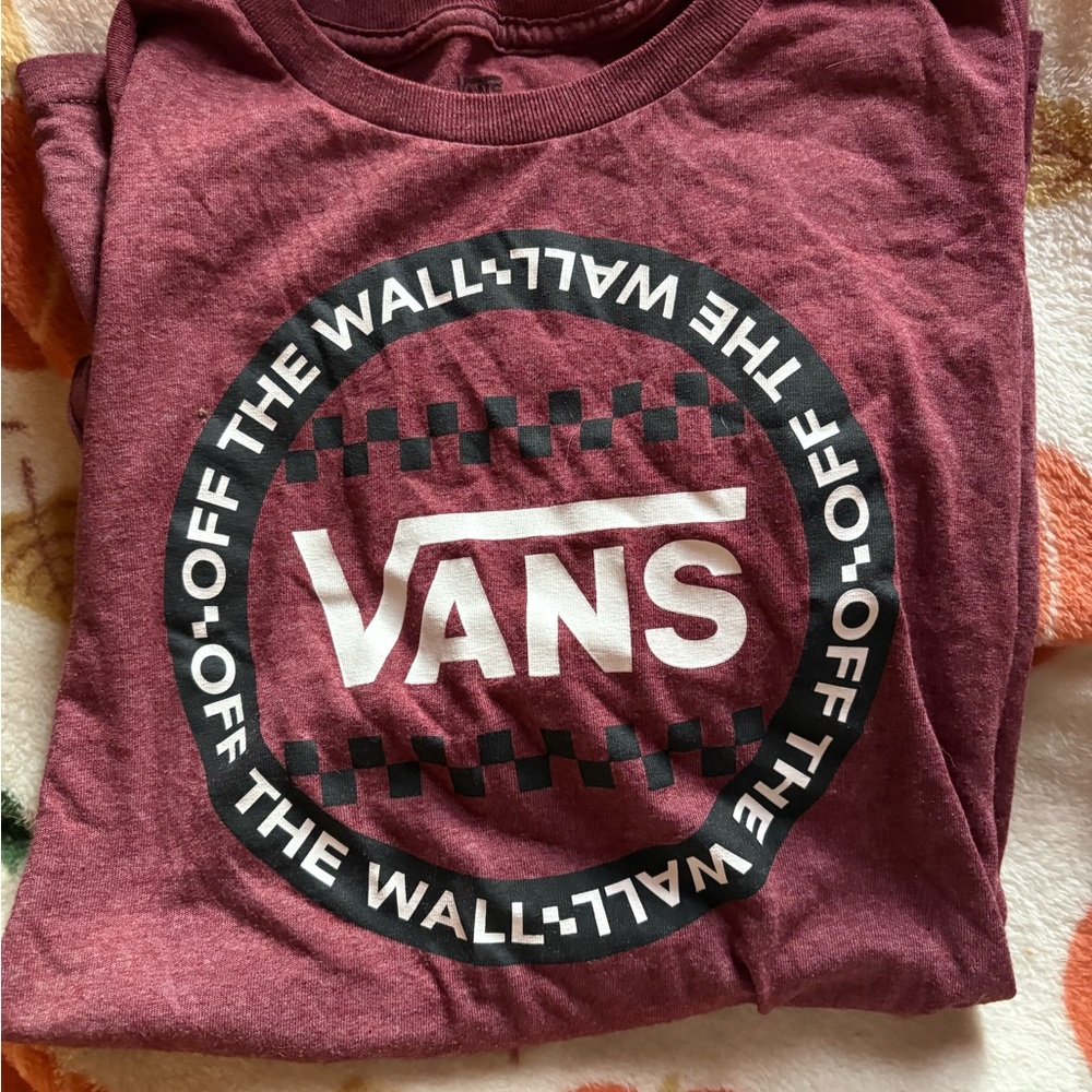 Vans Burgundy Tee